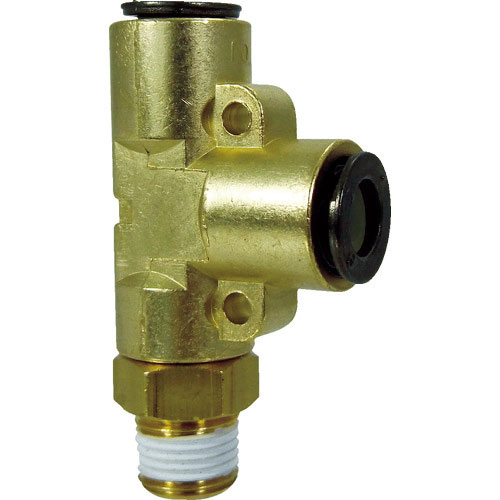 チヨダ　チューブ継手　フジメイルランティ（金属）　６ｍｍ・Ｒ１／８＿