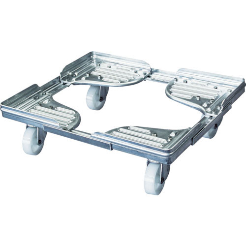 ルート　コンテナ台車　ルートボーイ６０２ＡＬ型（アルミ）　最大４１０×７１０＿