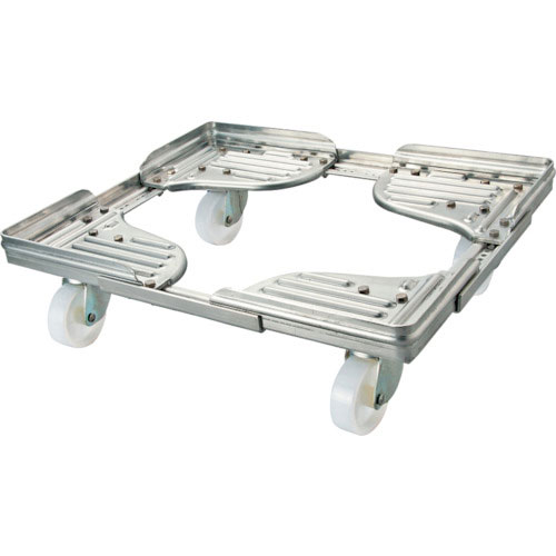 ルート　コンテナ台車　ルートボーイ６０２ＡＬ型（アルミ）　最大５１０×５１０＿