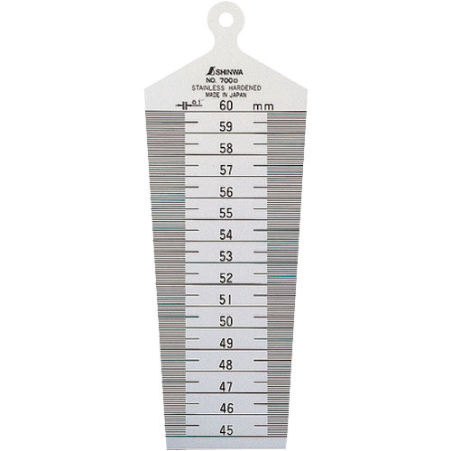 シンワ　テーパーゲージ７００Ｄ＿