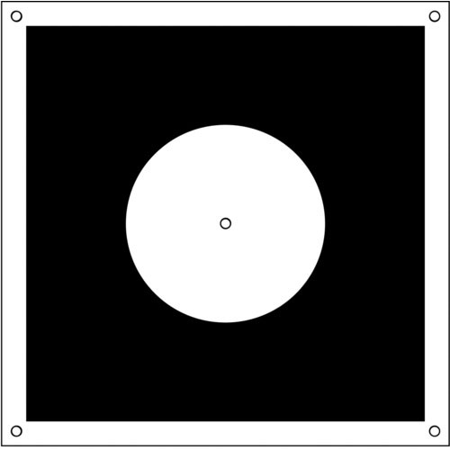 グリーンクロス　ドローン用対空標識丸型＿