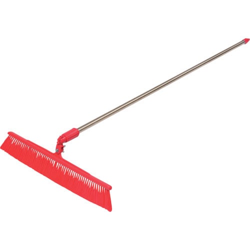 バーテック　バーキュートプラス　衛生管理用ほうき　クネットタイプ幅広　ソフト赤５　ＢＣＰ４５Ｋ－ＢＨ＿