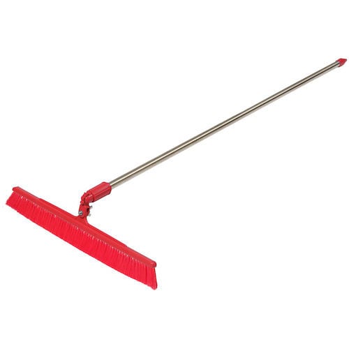 バーテック　バーキュートプラス　衛生管理用ほうき　クネットタイプ幅広　ハード赤５　ＢＣＰ４５Ｋ－ＢＨ＿
