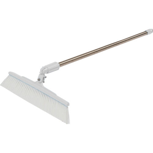 バーテック　バーキュートプラス　衛生管理用ほうき　クネットタイプ短柄　ソフト白１　ＢＣＰ３０ＫＴ－Ｂ＿