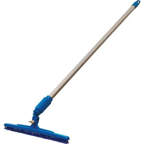 バーテック　バーキュートプラス機械下清掃用ブラシ　短柄　青　１　ハード　＿