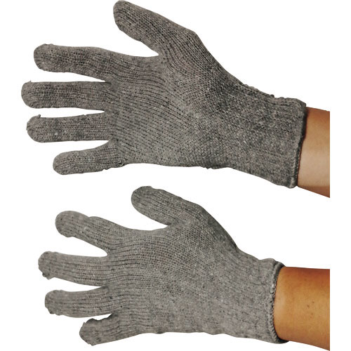 富士手袋　綿特軍手　グレー＿