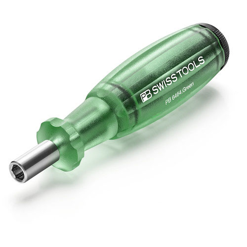 ＰＢスイスツールズ　差替式ビットドライバー　「インサイダー」　グリーン＿