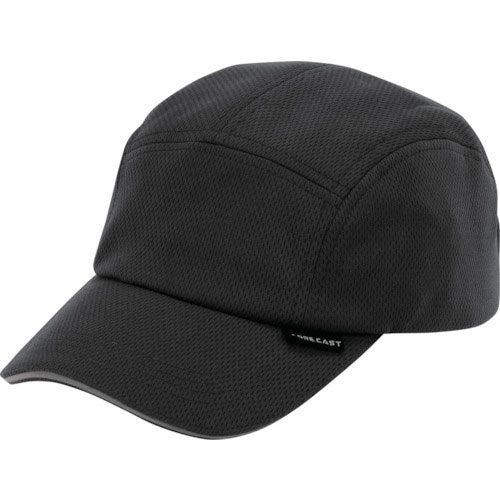 カジメイク　６５０６　メッシュジェットキャップ　ブラック　フリー＿