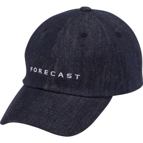 カジメイク　６５０９　デニム六方キャップ　インディゴ　フリー＿