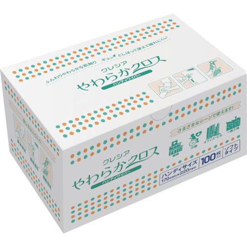 クレシア　やわらかクロス　ハンディワイパー＿