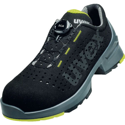 ＵＶＥＸ　作業靴　ウベックス１　パーフォレーテッド　シューズ　ブラック　２６．０ｃｍ　Ｓ１　ＳＲＣ＿