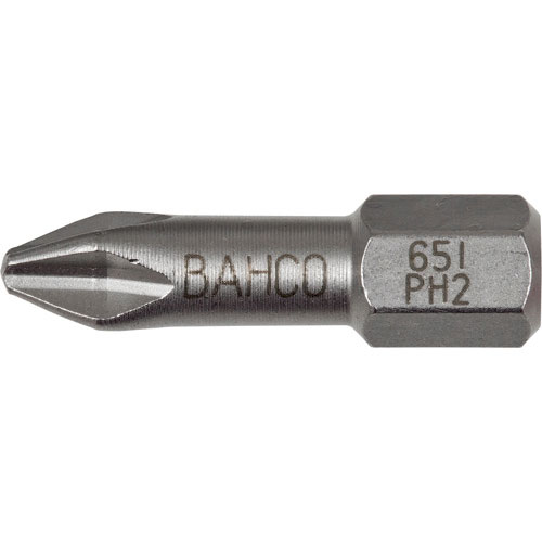 バーコ　片頭ドライバービット　ステンレス製　２個入り　ＰＨ３　全長２５ｍｍ＿