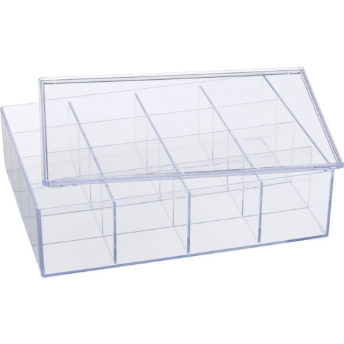 蝶プラ　ポリスチレンケース　デスコＢＩ　１６　フタ付＿