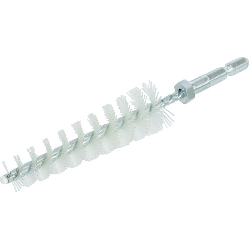 ＴＲＵＳＣＯ　六角軸テーパーネジリブラシ　６６ナイロン　０．５５Φ　１４Φ～２４Φ穴用＿