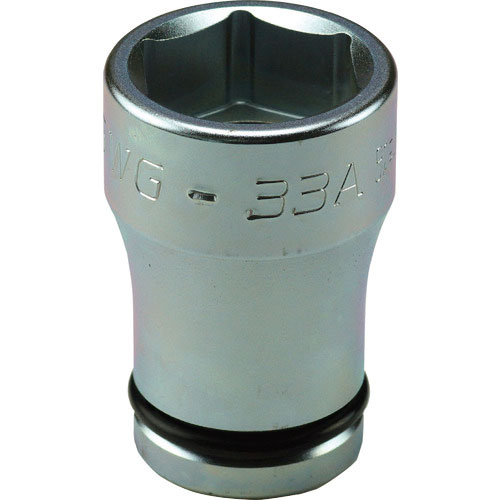 ＦＰＣ　インパクト用スーパースリム浅口ソケット　６角　差込角１９ｍｍ　対辺４１ｍｍ＿