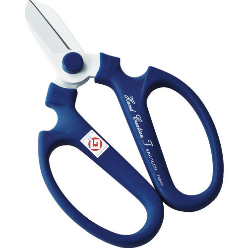 坂源　生花用ハサミ　ハンドクリエーションＦ－１７０　ブルー＿