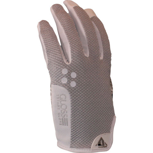 ＴｒｙＡｎｔ　人工皮革手袋　７１６　３Ｄ　ＧＬＯＳＳ　ＰＵ　ホワイトグレー　Ｌ＿