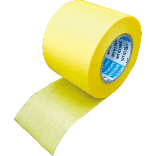 日東　和紙マスキングテープ　Ｎｏ．７２３９　５０ｍｍ×１８ｍ　１本２巻入り　黄＿