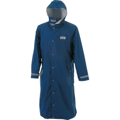 カジメイク　エントラントレインコート　ネイビー　Ｌ＿