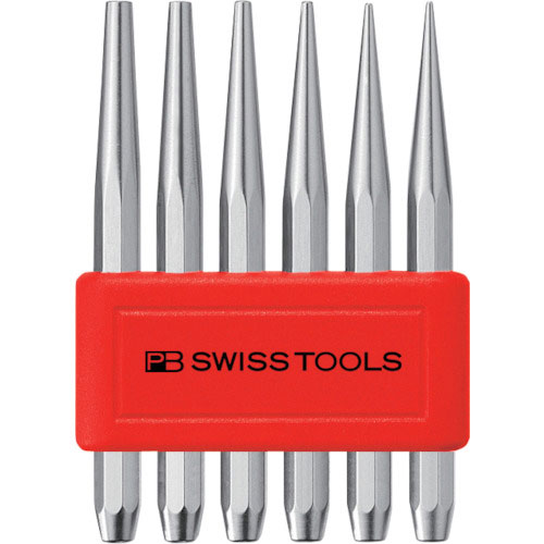 ＰＢスイスツールズ　７３５ＢＬ　テーパーピンポンチセット　パックなし＿