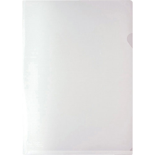 キングジム　クリア－ホルダ－リサイクル厚口　乳白　（１０枚入）＿