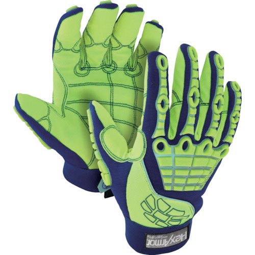 ＨＥＸ　ＡＲＭＯＲ　耐切創手袋　４０２７　Ｃｈｒｏｍｅ　Ｓｅｒｉｅｓ　Ｍ＿