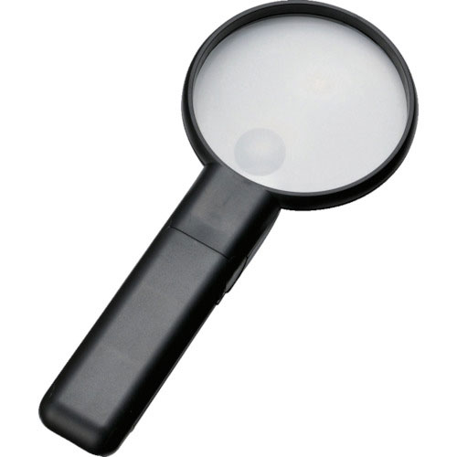 シンワ　ルーペ　Ａ－７　９０ｍｍ　２重焦点　スタンドライト付＿