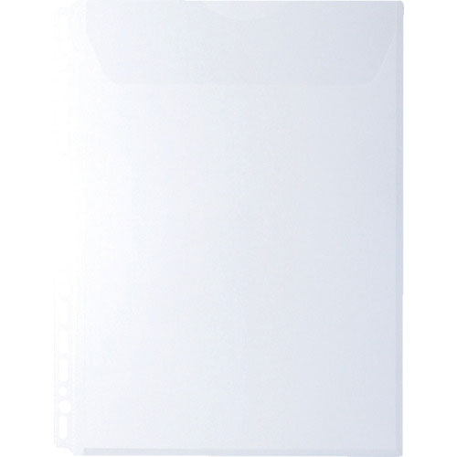 キングジム　多穴ホルダ－封筒タイプ　乳白　（１０枚入）＿