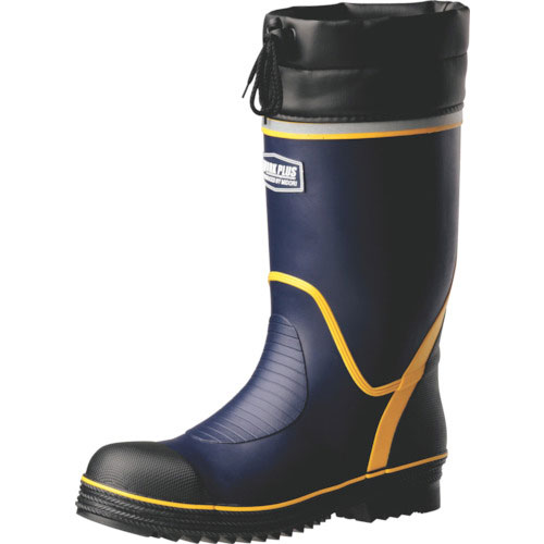 ミドリ安全　ワイド樹脂先芯入り安全長靴　ネイビー　２６．５＿