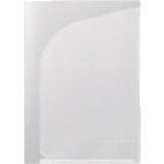 キングジム　クリア－ホルダ－　２ポケット付Ａ４　乳白　（１０枚入）＿