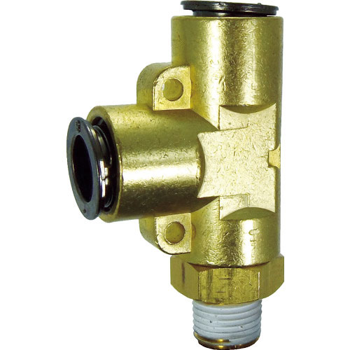 チヨダ　チューブ継手　フジメイルランティ（金属）　８ｍｍ・Ｒ１／８＿