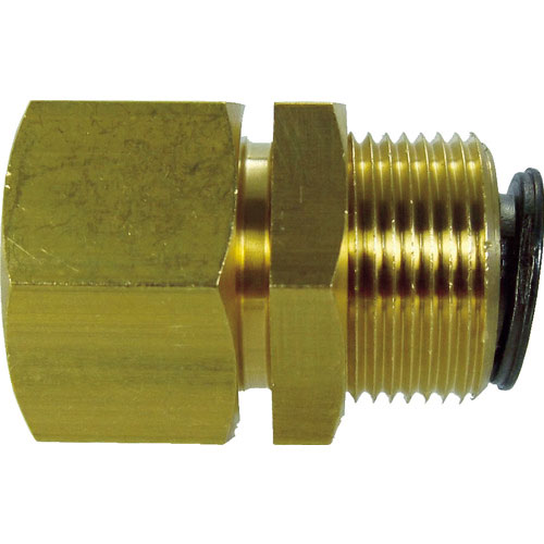 チヨダ　チューブ継手　フジフィメイルバルク（金属）　８ｍｍ・Ｒｃ１／４＿