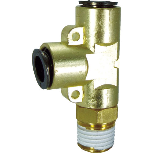 チヨダ　チューブ継手　フジメイルランティ（金属）　８ｍｍ・Ｒ１／４＿