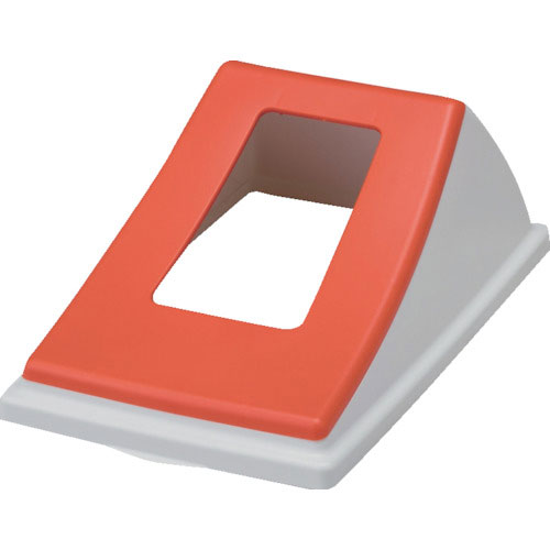 Ｅ－ＣＯＮ　ダストボックス　８０８３０２　＃４５フタ四角穴　レッド＿