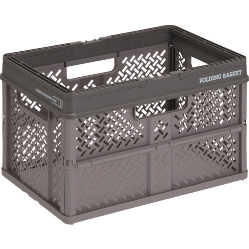 ＴＥＮＭＡ　折りたたみバスケット　ハンドル付きＬ＿