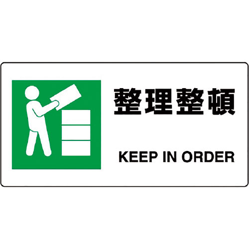 ユニット　ＪＩＳ規格標識　整理整頓＿