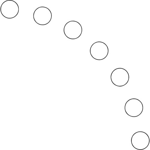 ユニット　ユニピタ　ドア開閉表示ステッカー丸型　白＿