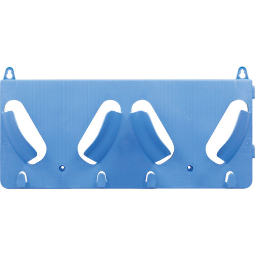 タニザワ　ヘルメットラック　エコラック　２個掛け用（ブルー）＿