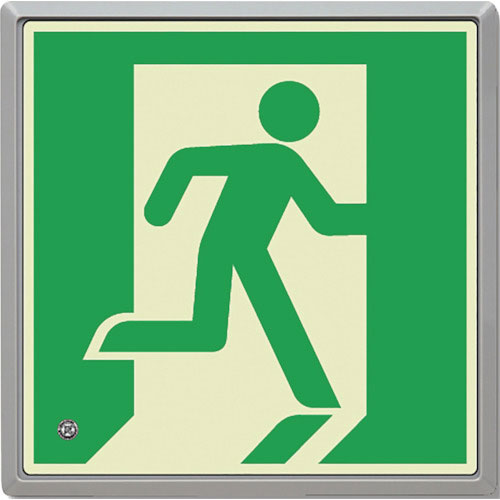 ユニット　高輝度蓄光標識避難口右Ｃ２００級ＦＬ付＿