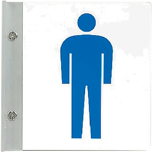 ユニット　トイレ表示男セット＿