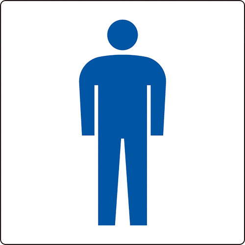 ユニット　トイレ表示　大　男子＿