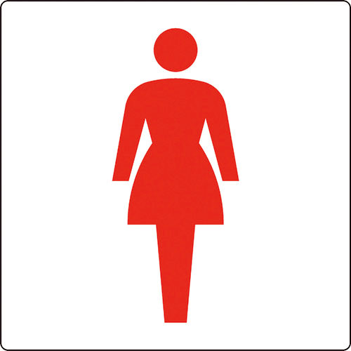 ユニット　トイレ表示　大　女子＿