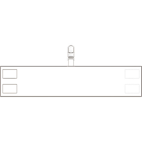 ユニット　腕章　クリップタイプ（白）＿