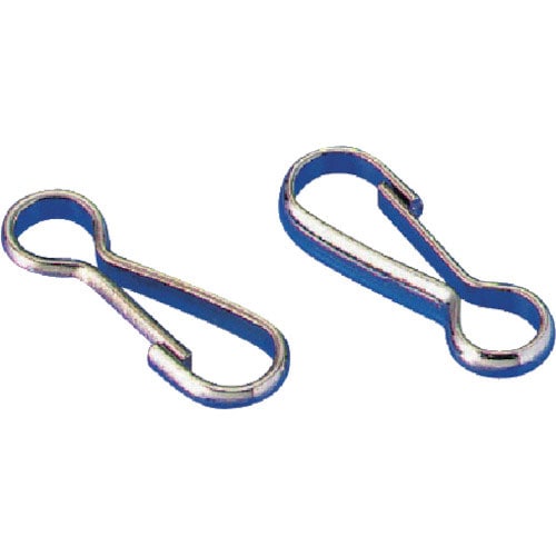 ユニット　豆ナスカン　１０個１組　鉄（ニッケルめっき）＿