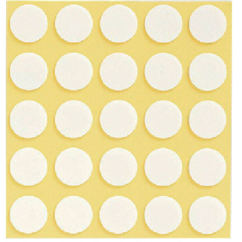 ユニット　発泡両面テープ丸型１５φ（１００個１組）　発泡ポリエチレン＿