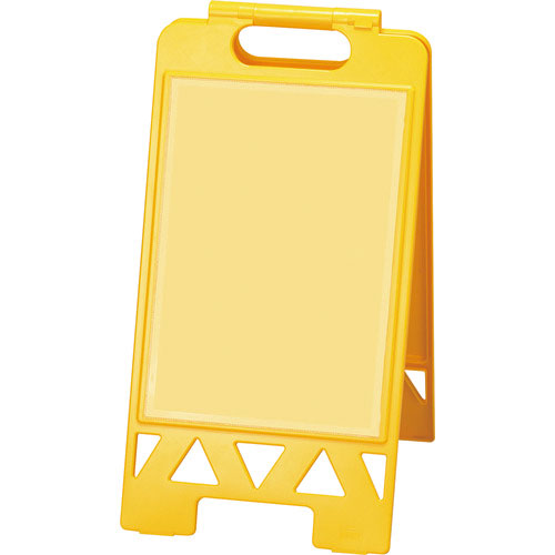 ユニット　フロアユニスタンドＡ３　黄片面ポケット＿