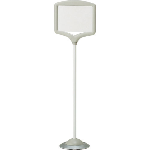 ユニット　フリー表示スタンド（グレー）＿