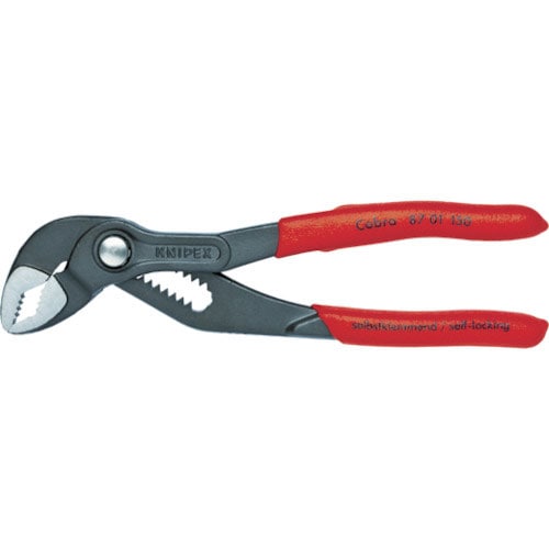 ＫＮＩＰＥＸ　ウォーターポンププライヤー　コブラ　ソフトプラスチックハンドル　１５０ｍｍ＿
