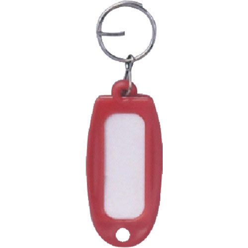 ユニット　カラーネームタッグ　レッド　１０個１組　６０×２７×３＿