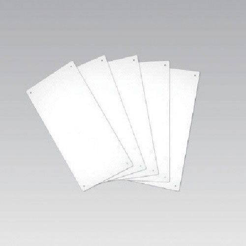 ユニット　無地材料板　５枚組　エコユニボード　２００×４００×１．２＿